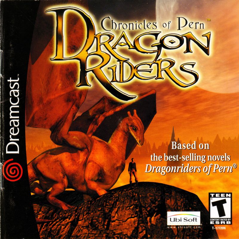 Dragon Riders: Chronicles of Pern box art for Sega Dreamcast